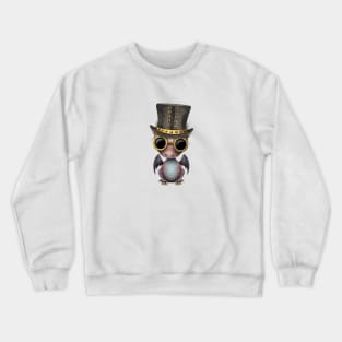 Steampunk Purple Dragon Baby Crewneck Sweatshirt